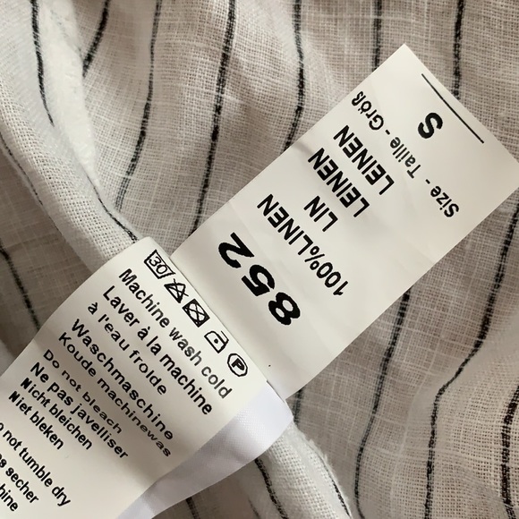 Piazza Del Tempio Linen Dress Sz Small NWOT - Picture 9 of 13